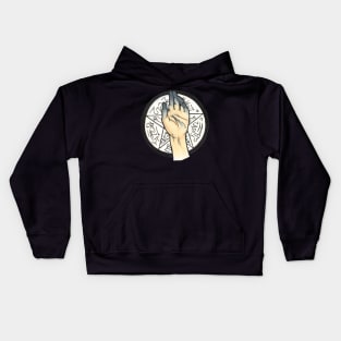 dark hand Kids Hoodie